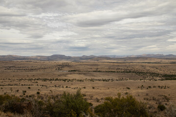 Landschaft im Mountain Zebra Nationalpark in Südafrika