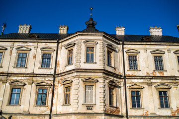 Architecture elements of old castle