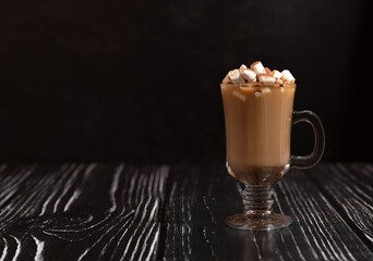 chocolate with marshmallows