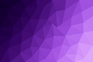 Low poly purple gradient abstract background