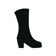 Boot shoe symbol sign icon