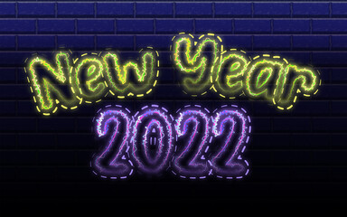 modern background New year 2022