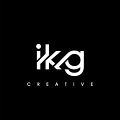 IKG Letter Initial Logo Design Template Vector Illustration