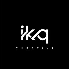 IKQ Letter Initial Logo Design Template Vector Illustration