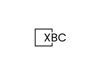 XBC letter initial logo design vector illustration