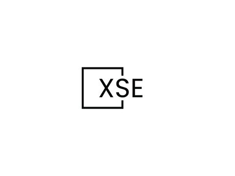 XSE letter initial logo design vector illustration