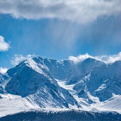 Fototapeta premium altai mountain aktru