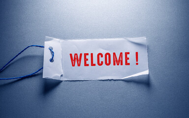 Welcome Word , Business Concept Idea © Jievani