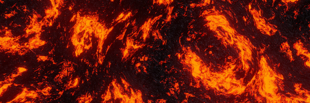 Abstract lava background. Volcanic magma.