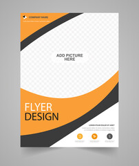 Business brochure flyer design template
