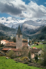 Ercé Village de montagne dans les Pyrénées Ariégeoises