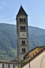 Fototapeta na wymiar Tirano, Chiesa San Martino Sondrio