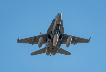 f18 fighter jet ejercito del aire