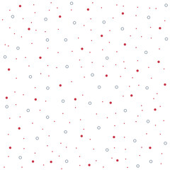 Seamless pattern wirh dots for Christmas design. Background for wallpapers, textiles, papers, fabrics, web pages. 
