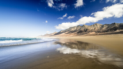 Fototapeta na wymiar Playa de Cofete, Fuerteventura