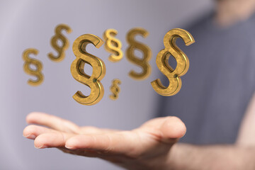 Labor Law Lawyer Legal Business Internet Technology Concept