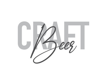 Modern, simple, minimal typographic design of a saying 