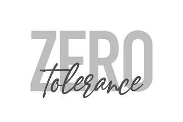 Modern, simple, minimal typographic design of a saying 