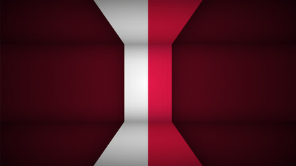 EPS10 Vector Patriotic background with Poland flag colors.