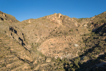 mountainous landscape in southern Spain