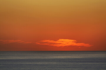 Obraz premium Sunset near Mnajdra. Malta
