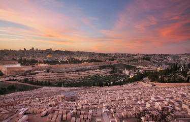 Panoramic view of Jerusalem. Israel