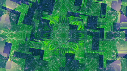 Abstract fantasy ornament pattern.
