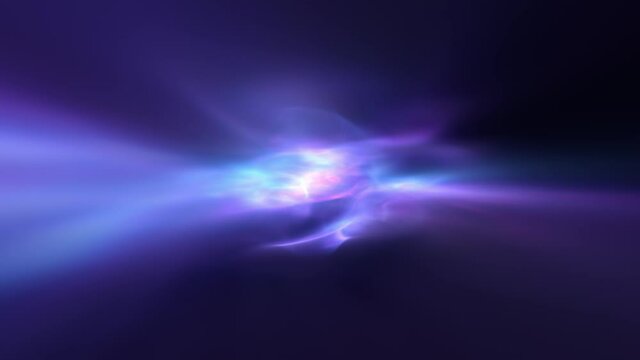 Colorful universe glowing nebula light seamless looping background cosmos animation. 