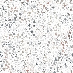 Seamless neutral and white grungy classic abstract surface pattern design for print. High quality illustration. Monochrome earth colored design with white pattern design overlay. Repeat graphic swatch