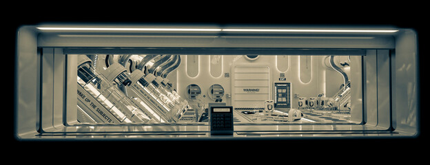 hibernation chamber scene twelve © DM7