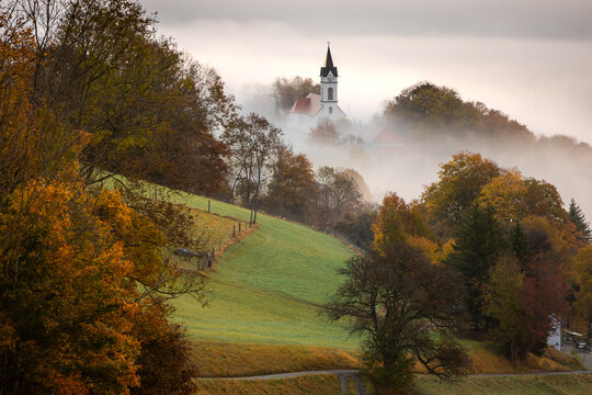 Herbstliche Nebelstimmung