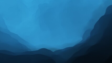 Deep outer space with stars and nebula 3d illustration