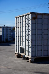 Roll-off container