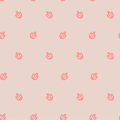 Flower head simlpe pattern