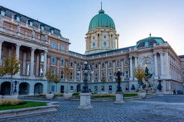 Fototapeta na wymiar Royal palace in Budapest, Hungary