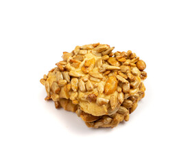 Simple Cookie Isolated, Oatmeal Sugar Bitten Cookies