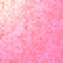 Abstract colorful mosaic background. Squares pattern pixel art. Vector illustration.