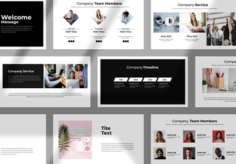 Minimalist Business Presentation Layout