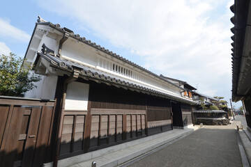 今井町の町並み　旧米谷家住宅　奈良県橿原市