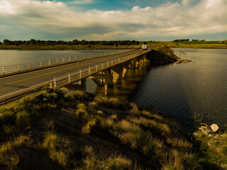 Bridge over National Route 51, Paso Piedras Dam.