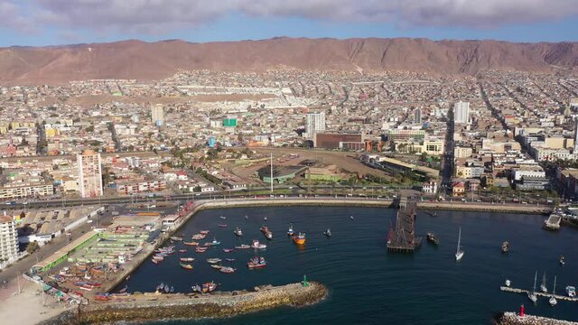 Antofagasta, in an extremely arid part of northern Chile, bounded on the east by Bolivia and Argentina and on the west by the Pacific Ocean. Antofagasta is the second largest of Chile&rsquo;s regions.