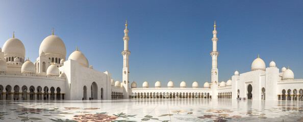 Obraz premium Sheikh Zayed Grand Mosque in Abu Dhabi