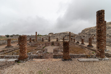 Ancient Roman village of Conimbriga, in Coimbra, Portugal