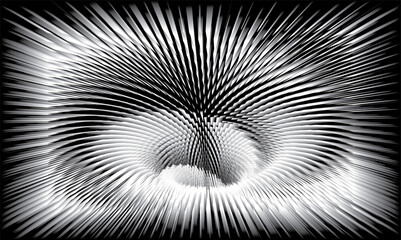 3D Spiral Design Element. Background vector image