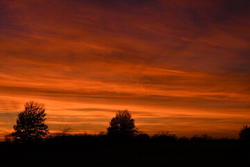 Fototapeta na wymiar Dramatic Sunset
