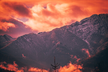 HDR Photos of Tatra Mountains in Poland.