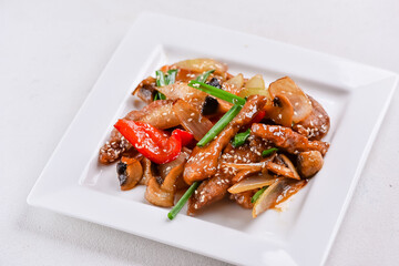 chicken with vegetables