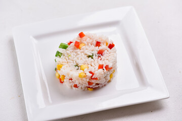 rice with vegetables
