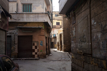 Fototapeta na wymiar Bazaar in Cairo, 2021.