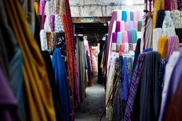 Bazaar in Cairo, 2021.